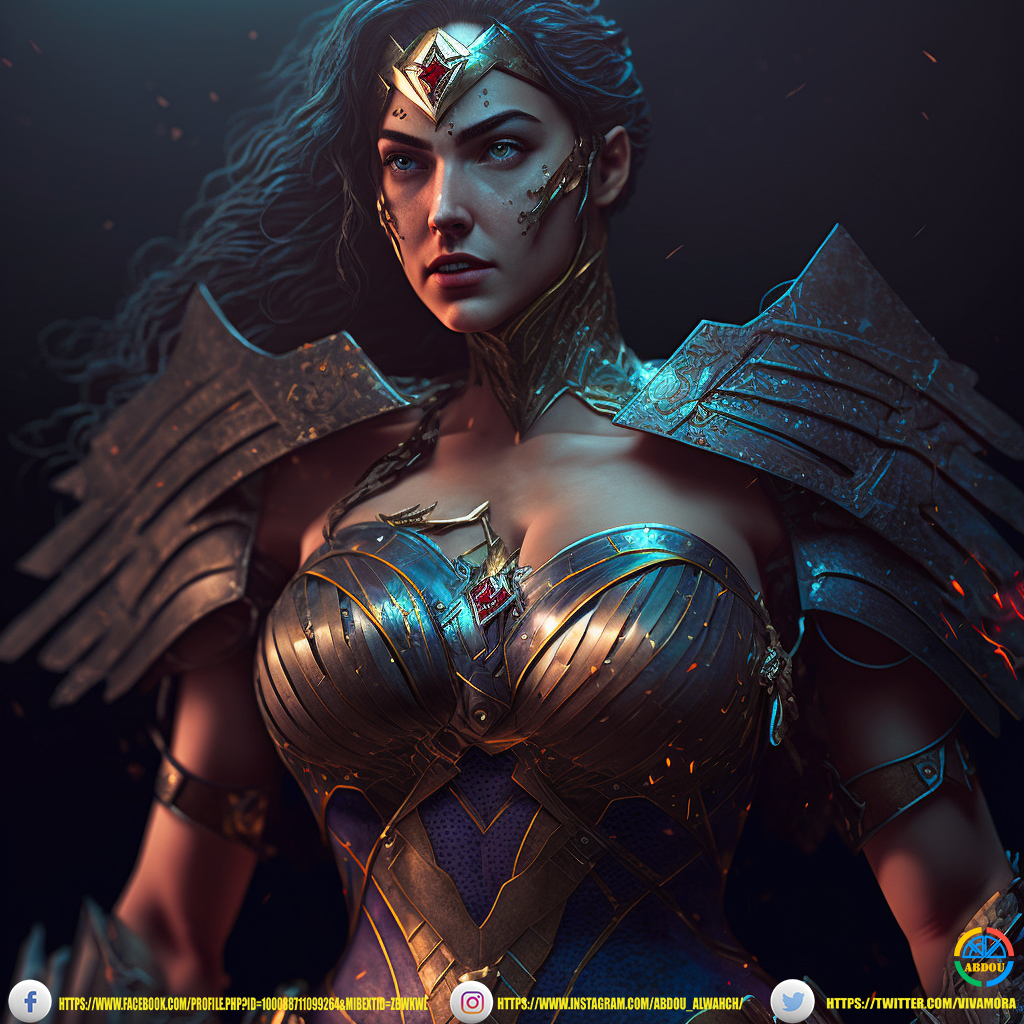 vivamora's tweet photo. #Wonder_Woman_with_big_chest
#Wonder_Woman
#big_chest
#Woman_with_big_chest
#midjourney
#midjourneyart 
#prompt #ai #aiart

My page facebook :
https://t.co/CDFijw9X9L...
Groupe facebook
https://t.co/hQGyMpSgrD
My insta :
https://t.co/uCb18g4kQ6
My twiter :
https://t.co/y5Tt7we7n7 https://t.co/ReXSeCCd4w