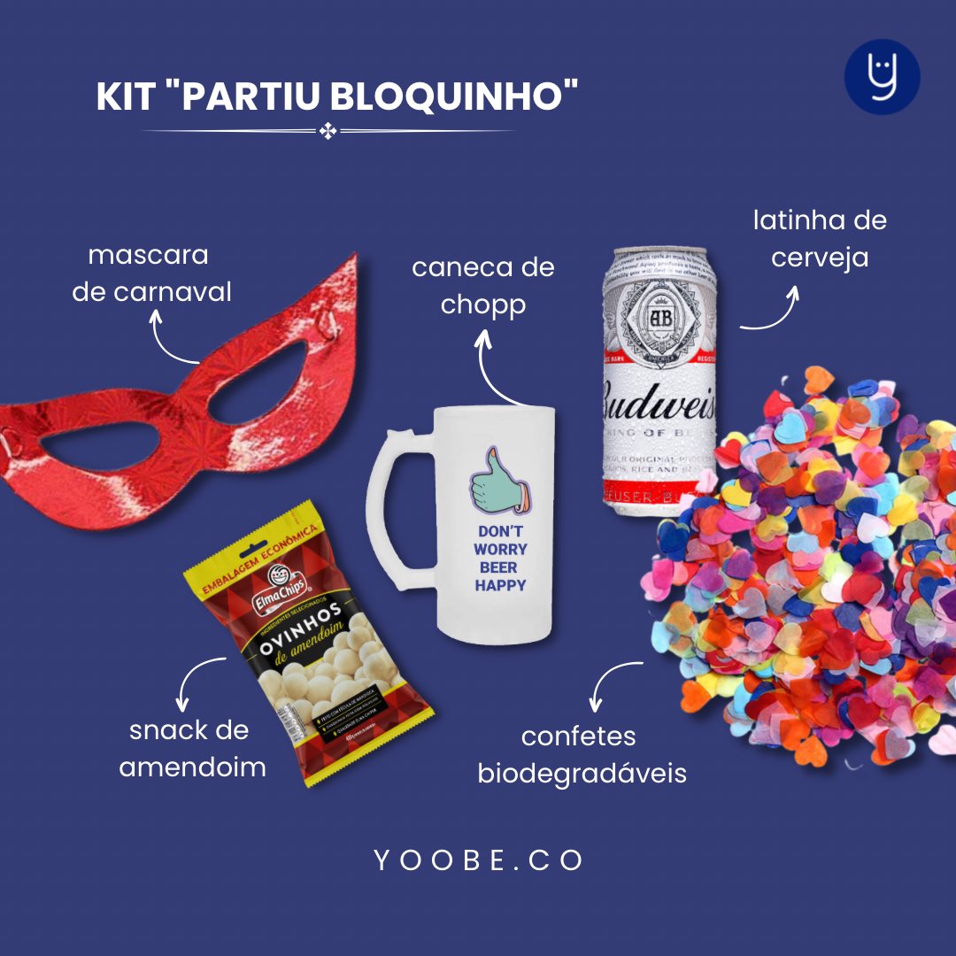 yoobe_co's tweet photo. Já conferiram os 5 kits super especiais de carnaval que montamos para ajudar a dar ideias pro kit de vocês? 

Manda uma mensagem pra gente e bora fazer essa campanha linda juntos! ✨ 

1 - KIT PARTIU BLOQUINHO: https://t.co/TyqjUkkWY7