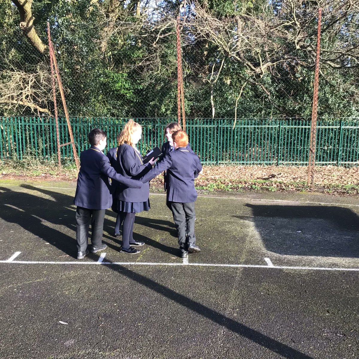 RBAPerforming's tweet photo. Year 7 Drama using iPads around the school to film poetry performances, focusing on expression of voice!
Great work Year 7s!
#RBAAchieve
#RBAPerformingArts https://t.co/rtnHJRdcdb