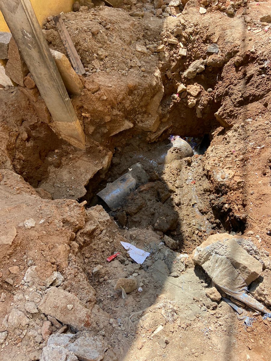 SampthSunvalli's tweet photo. Sir Can you please visit this Ongoing UGD Work in BJR Nagar Basti which Comes Under Shaikpet Division 94 work was Not Completed but Stopped since one  week we are facing so many  problem please look into it @KTRTRS @NagenderDanam @GadwalvijayaTRS @MohdRashedFaraz
@HMWSSBOnline https://t.co/0aXGw4Y1OL