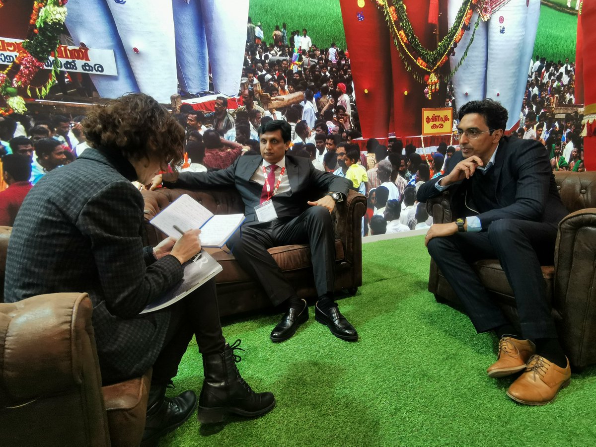 Inmedia Solutions (@infoinmedia) on Twitter photo Estamos en #FITUR con uno de nuestros nuevos clientes <a href="/Sepc_India/">SEPC India</a>.
Os dejamos algunas imágenes de la visita de SSMM al stand de la India, de la inauguración, y de las primeras entrevistas que se han realizado con los representantes institucionales del país.
#IncredibleIndia Estamos en #FITUR con uno de nuestros nuevos clientes <a href="/Sepc_India/">SEPC India</a>.
Os dejamos algunas imágenes de la visita de SSMM al stand de la India, de la inauguración, y de las primeras entrevistas que se han realizado con los representantes institucionales del país.
#IncredibleIndia