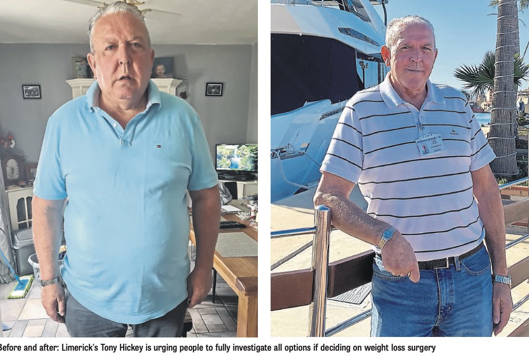 HC_Abroad's tweet photo. Former patient Tony Hickey talks about his wonderful experience with Healthcare Abroad in today’s @Limerick_Leader and how he lost 9 stone after surgery. You can read the full story in today’s print edition of the newspaper
#healthcareabroad
Call us to find out more 01 2678011 https://t.co/FcOHnB7YSM