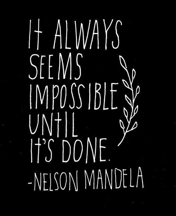 _IamCoachBrian's tweet photo. "It always seems impossible until it's done".

Nelson Mandela

#WednesdayWisdom https://t.co/iFjcLXfKpS
