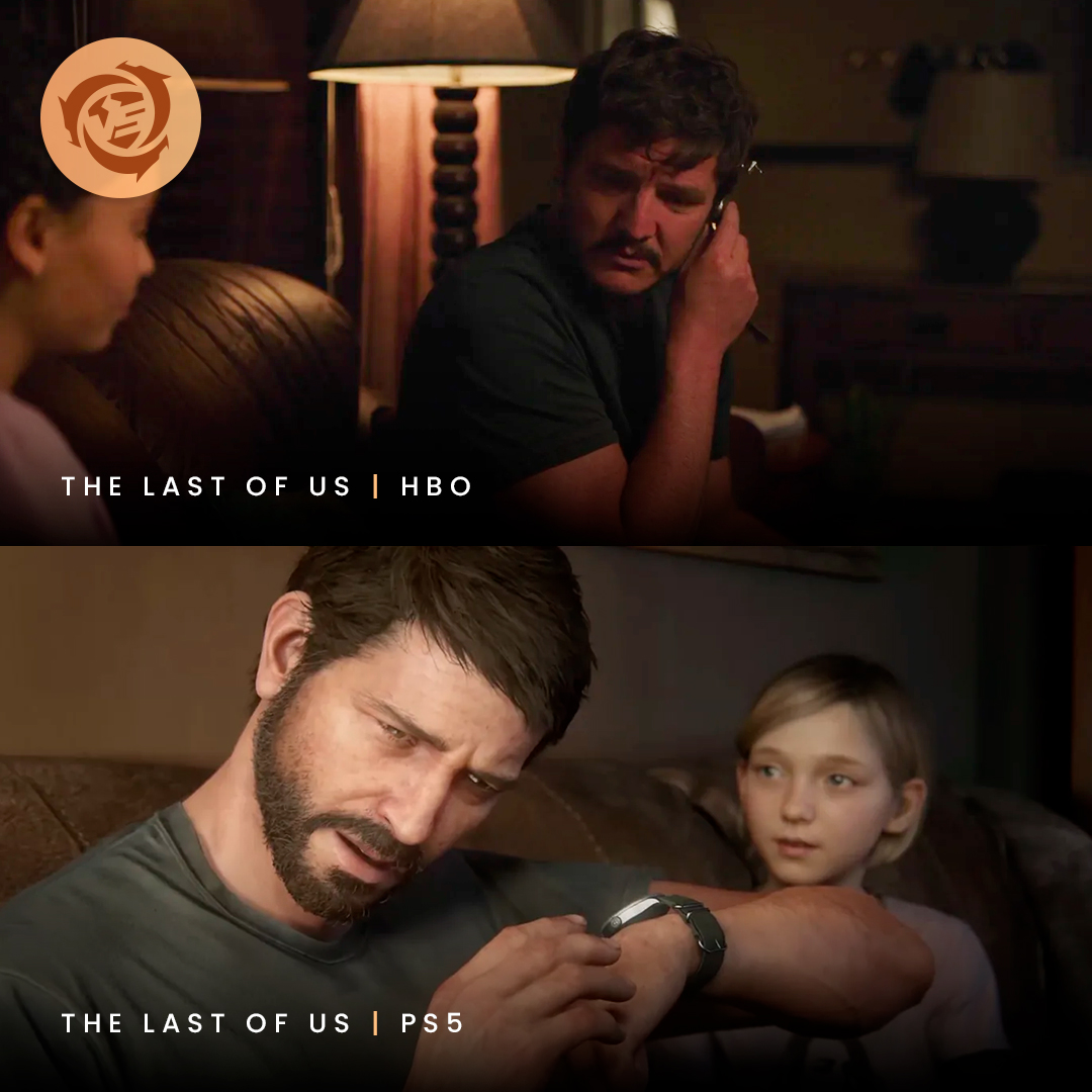 VersusGamingOk's tweet photo. El primer capítulo de TLOU de HBO es una fiel adaptación al exitoso juego de PlayStation. Para mostrarles qué tan fiel es decidimos recopilar imágenes del estreno de la serie y las colocamos junto a imágenes de la obra maestra de Naughty Dog 😉

¿Qué te pareció el capitulo? 🤔 https://t.co/ZT1TXnpfuS