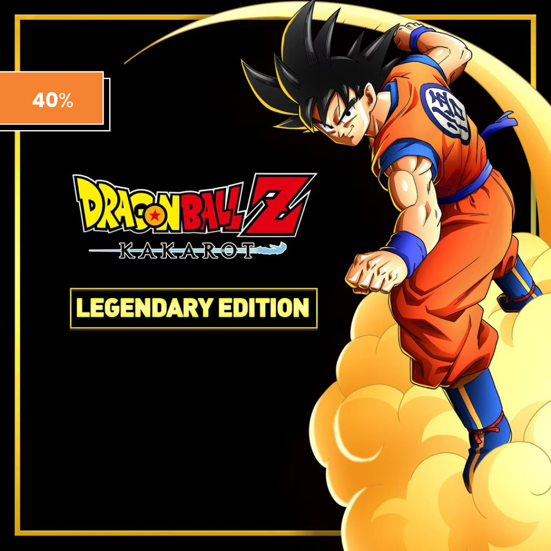 Experience the epic story of Dragon Ball Z: Kakarot like never before with the Legendary Edition.

You can get Dragon Ball Z: Kakarot Legendary Edition at 40% off now and relive the story of Goku and other Z Fighters. 👉 bit.ly/3HfbfAu