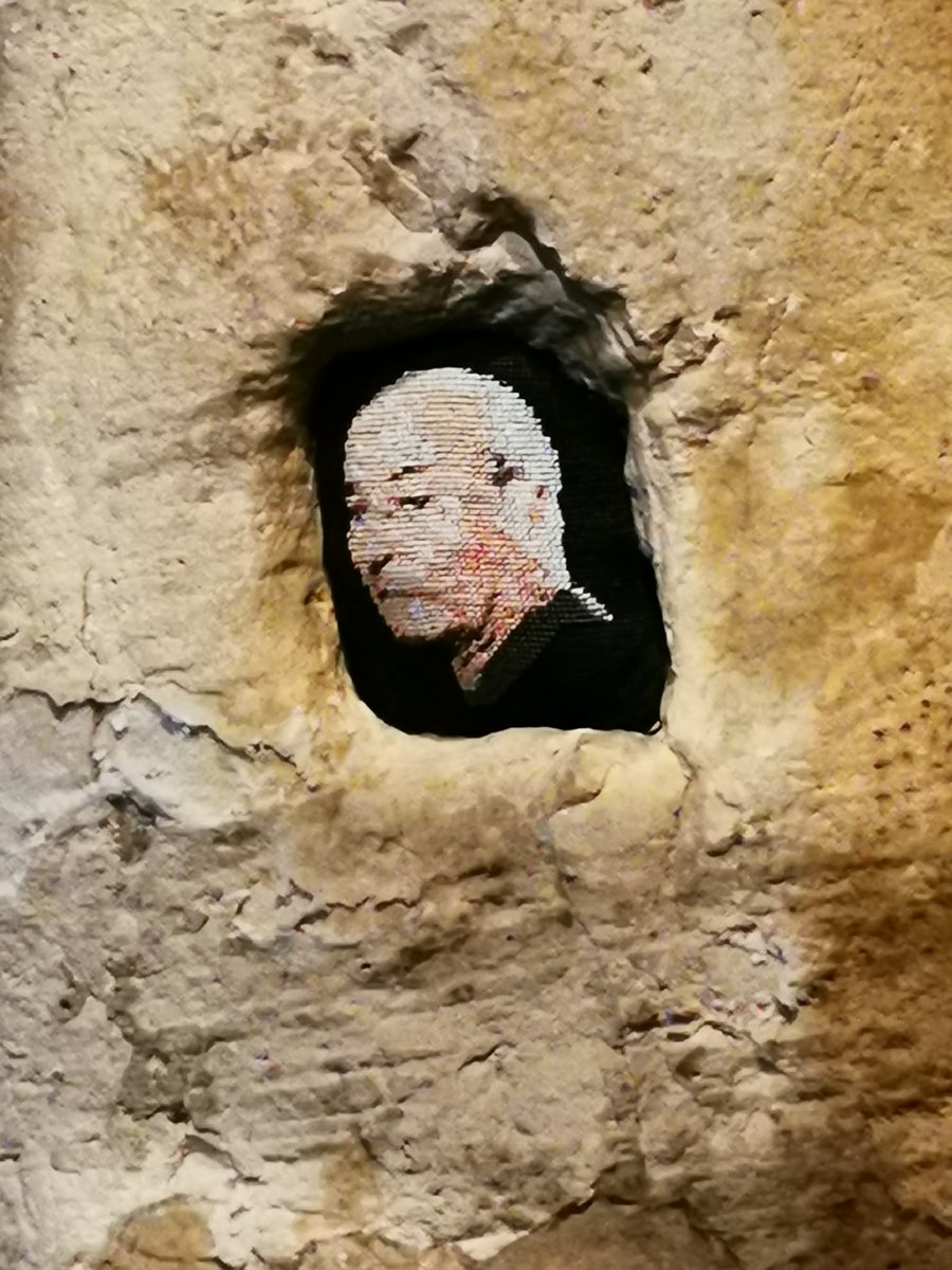 NowThenSelbyST's tweet photo. TINY TREASURES AT @selby_abbey 
Have you spotted the fifth tiny embroidery created by our artist in residence @SerenaPartridge? 
The intricate piece depicts Fernando Germani, the acclaimed organist that recorded in the Abbey in the early 1960s.
https://t.co/cjxBQk0H7s #selby https://t.co/cndZpCbfEs