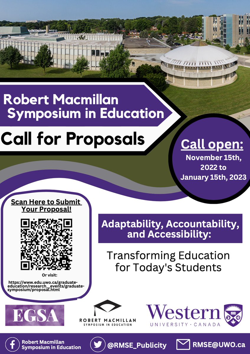 RMSE_Publicity's tweet photo. Last call for proposals! Today's the final day to submit your proposal to present at #RMSE2023 

@westernuEdu @westernUEGSA https://t.co/MZiNJRPDBX