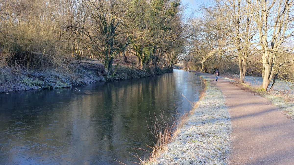 TCVGreenGymLds's tweet photo. The Carry On Walking group came to Hollybush this week. We walked up the canal to Kirkstall Forge and back to HB for some soup at the Hollybush café. We spotted a beautiful Herron perched in a tree outside our canal gate.
#LeedsWalks #JoinInFeelGood #CanalWalk #winter
@TCVtweets https://t.co/7Dte1b0LF2