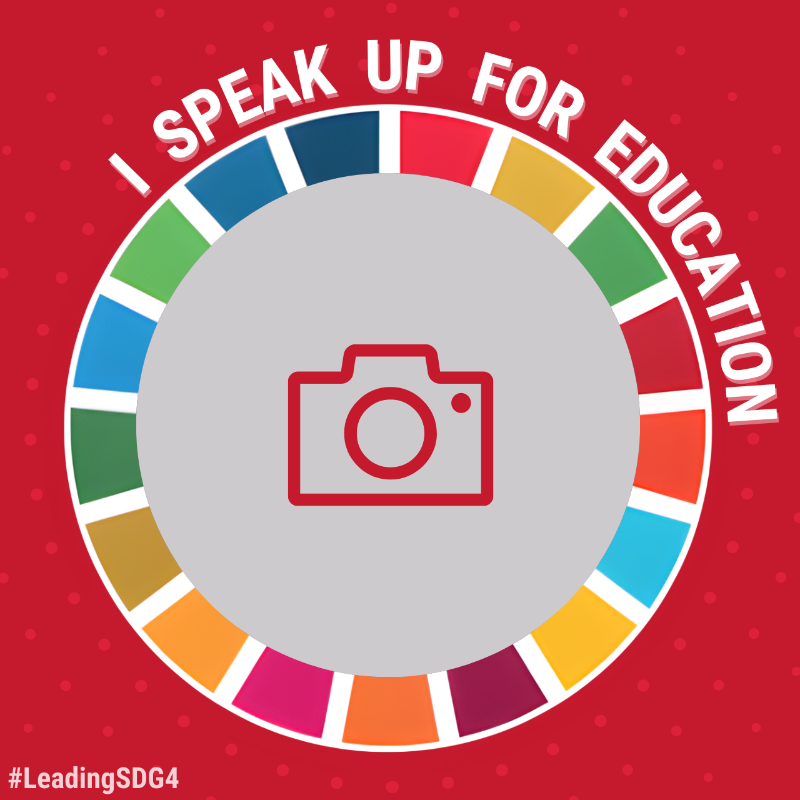 UNICEFEducation's tweet photo. Quality education is the most important investment countries can make for their future and their people.

This #EducationDay use the #LeadingSDG4 filter to demand world leaders' urgent action on this.

Learn how here 👇