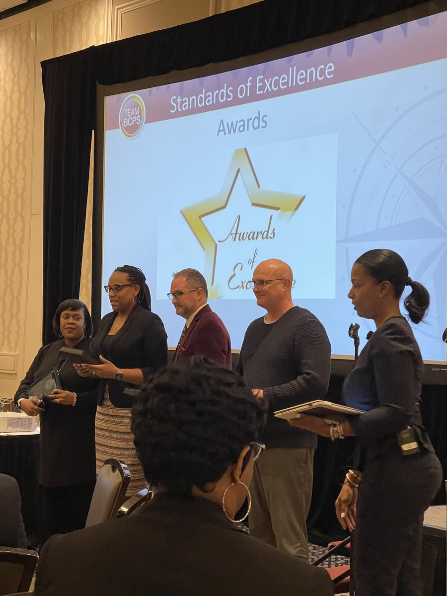 Congrats elementary Award for Excellence winners.