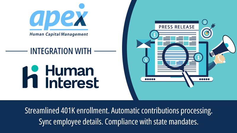 We are excited to announce our 360 SFTP integration with 401(k) partner, Human Interest. Businesses and their employees can save significant time on retirement plan enrollment, contribution process, &amp; compliance tasks via a new streamlined integration. bit.ly/3XCmfxk