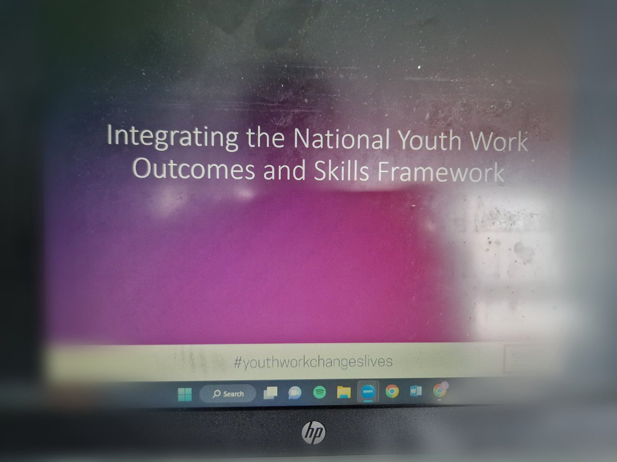 GYT_Lucy's tweet photo. Informative session with @YouthLinkScot this morning around the NEW National Youth Work Outcomes &amp; Skills Framework 🧠 #PuttingItIntoPractice #YouthWork https://t.co/ostxH3VMCJ