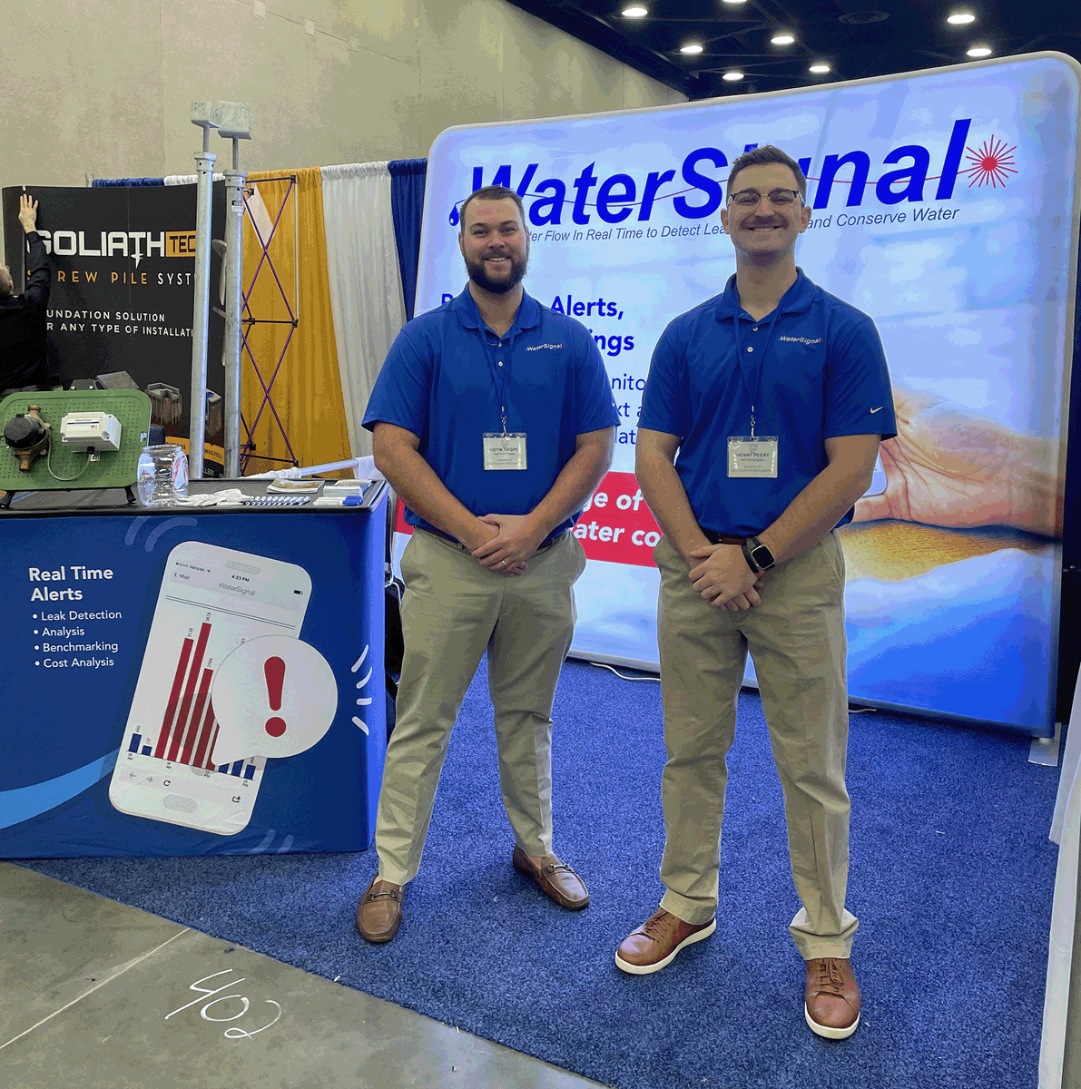 WaterSignal's tweet photo. Day one of the 2023 Louisville Manufactured Housing Show is now open! Stop by booth #402 to learn how you can save using our smart #watermanagement system. #WaterTechnology #ManufacturedHousing https://t.co/unS0XBS2Hd