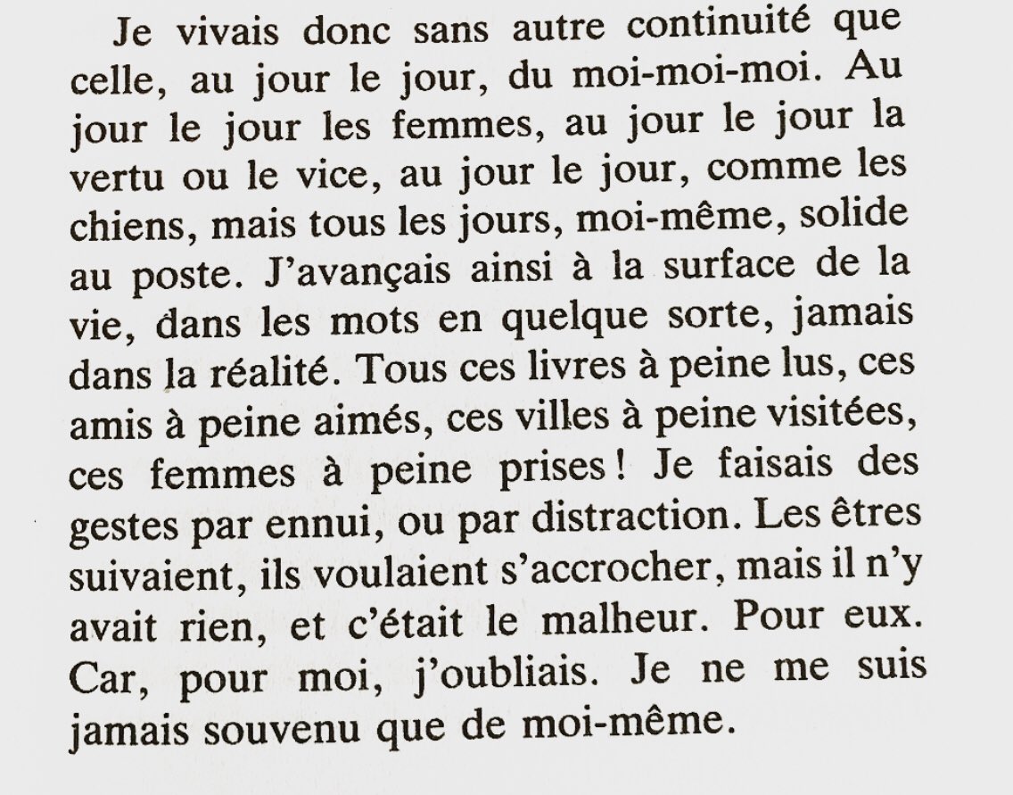 La chute (Albert Camus, 1956).