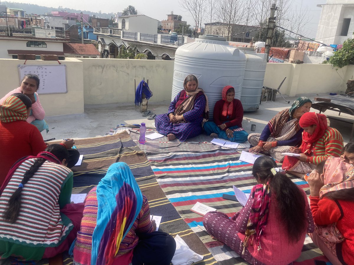 vidushi_nishank's tweet photo. Kusum Kanta Foundation, under its "Women Empowerment" campaign, connected more than 60 women with its mission in Sahaspur today. All the women are being given basic education and training to generate employment. It was great talking to everyone today. https://t.co/nBMCgIbzbn