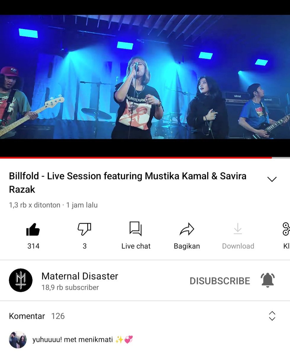 Aaakkk BILLFOLD kambek cuyy!! 🤯
youtu.be/WDER-4x0Z1U