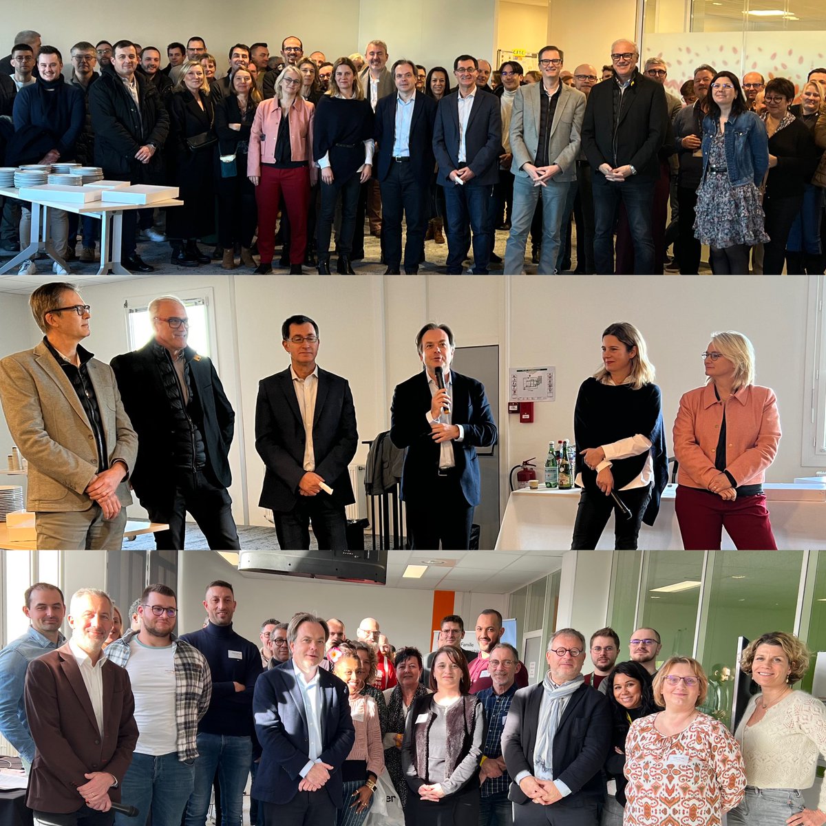 Journée amiénoise passionnante en présence des équipes commerciales sur notre #BusinessTour puis cérémonie des vœux avec tous les salariés de l'agglomération. 
Des défis et beaucoup de succès grâce à votre engagement et votre énergie !! 
Mobilisation totale pour nos clients !