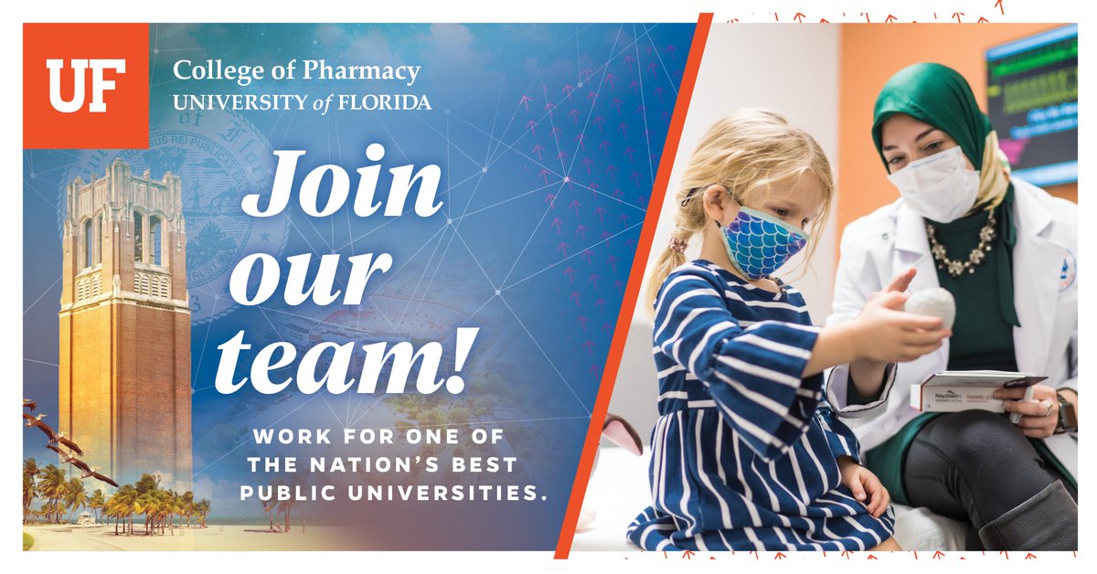 We're growing!  If fundraising is your passion, come join our team as an Associate Director of Development with our College of Pharmacy.  To learn more, click here: explore.jobs.ufl.edu/en-us/job/5252… or feel free to message me to discuss this opportunity.  @UF @UFLjobs @GoGators @UFPharmacy