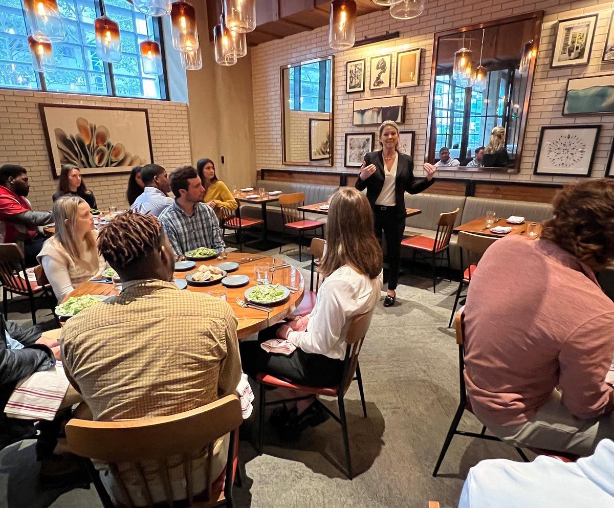 DavidsonCareers's tweet photo. Shout-out to our Spring 2023 Pro 'Cats cohort for a great few days. 

Last week, 15 of our scholar-athletes returned to campus early &amp; learned about their DiSC styles, completed leadership training, worked on various career exploration activities, and attended President Hicks' .. https://t.co/PMjEIsEJAo