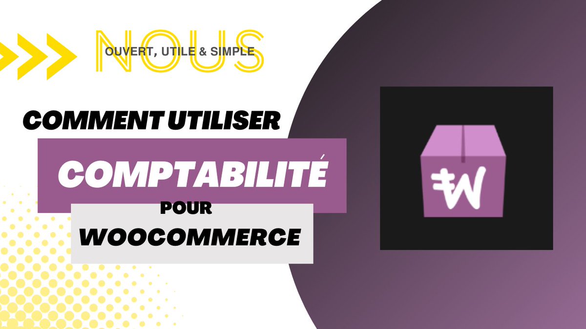 NOUS venons de lancer notre propre chaîne YouTube ! Venez découvrir des contenus exclusifs sur vos extensions WordPress. N'oubliez pas de vous abonner et d'activer les notifications. @nousouvertutileetsimple #Ecommerce #tutoriels #tutos #WordPress #WooCommerce