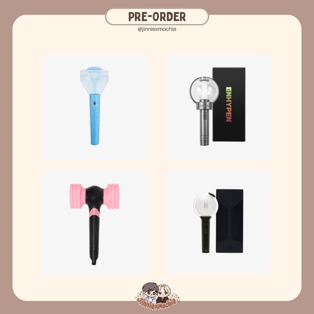 jinniexmochie's tweet photo. OPEN PO - LIGHSTICK BTS BLACKPINK TREASURE ENHYPEN

💸 price: 650k-685k | DP 450k

✅ EMS tax 
✅ Pengiriman via Oren/Ijo
❌ Packing + biaya admin (oren/ijo)
📍Tanjung Pinang / Batam

wts wtb lightstick all fandom armybomb byongbong enlight teulight https://t.co/f0bpGN42sk