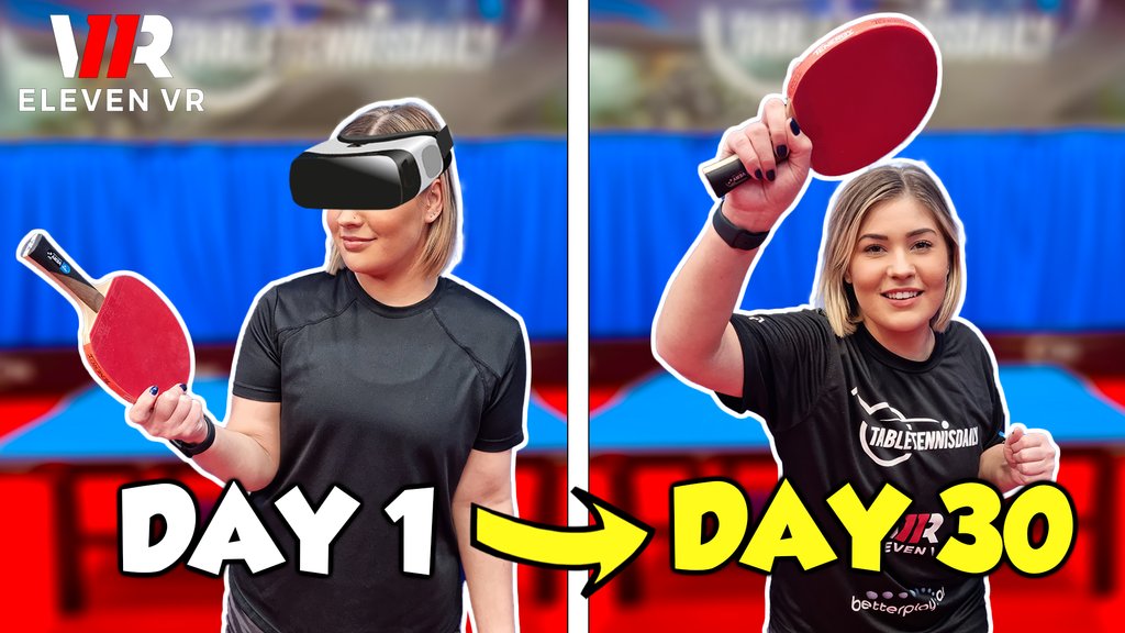 Eleven Table Tennis (@elevenvr) on Twitter photo Can Eleven VR improve real life table tennis in just 30 days? Watch <a href="/TweeTTDaily/">TableTennisDaily</a> latest video to find out!
LINK:
youtube.com/watch?v=yuB2PQ…
#tabletennisdaily #elevenvr #30daychallenge #tabletennistips #vrsports #metasports #vrtraining #eleventabletennis Can Eleven VR improve real life table tennis in just 30 days? Watch <a href="/TweeTTDaily/">TableTennisDaily</a> latest video to find out!
LINK:
youtube.com/watch?v=yuB2PQ…
#tabletennisdaily #elevenvr #30daychallenge #tabletennistips #vrsports #metasports #vrtraining #eleventabletennis