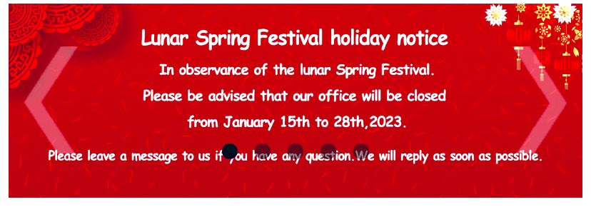 ShenzhenATCTech's tweet photo. ATC Chinese New Year Holiday notice. https://t.co/I8PGCosWLF