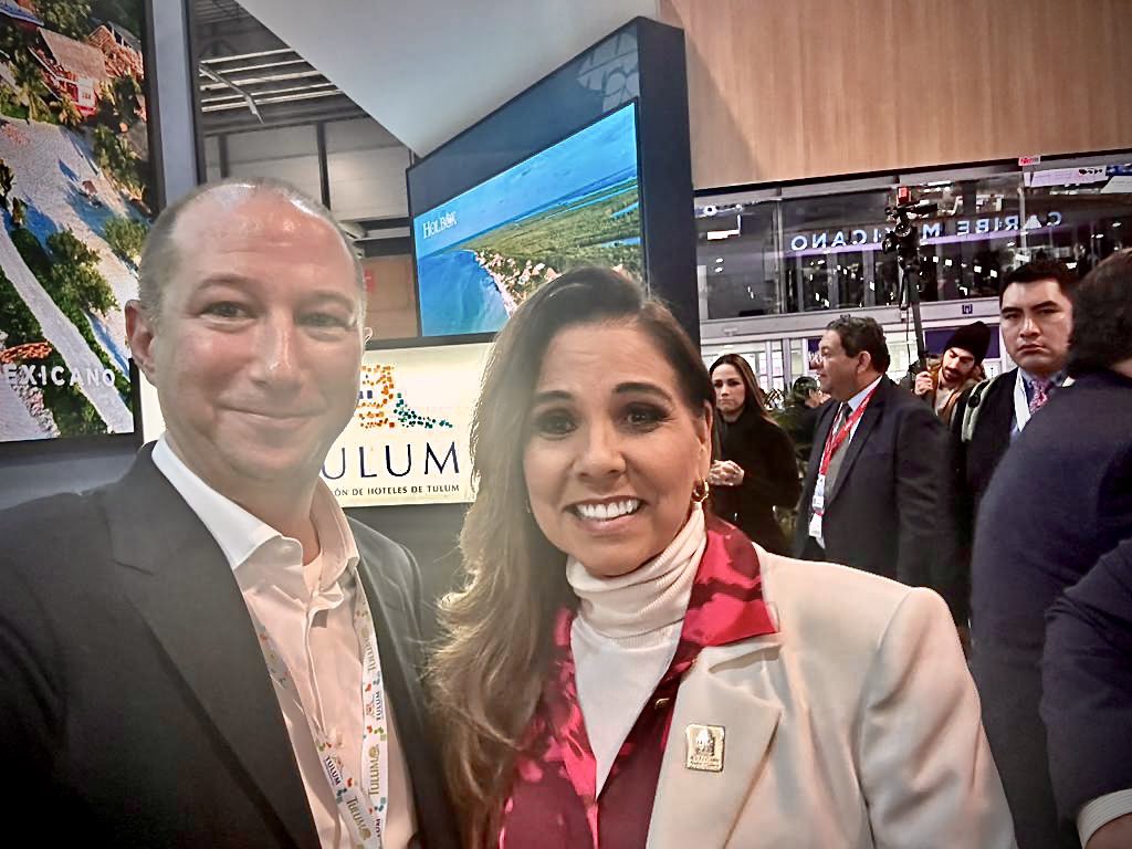 En el primer día de actividades en <a href="/fitur_madrid/">FITUR</a> 2023, la gobernadora <a href="/MaraLezama/">Mara Lezama</a> nos acompañó en el stand de la #AHT