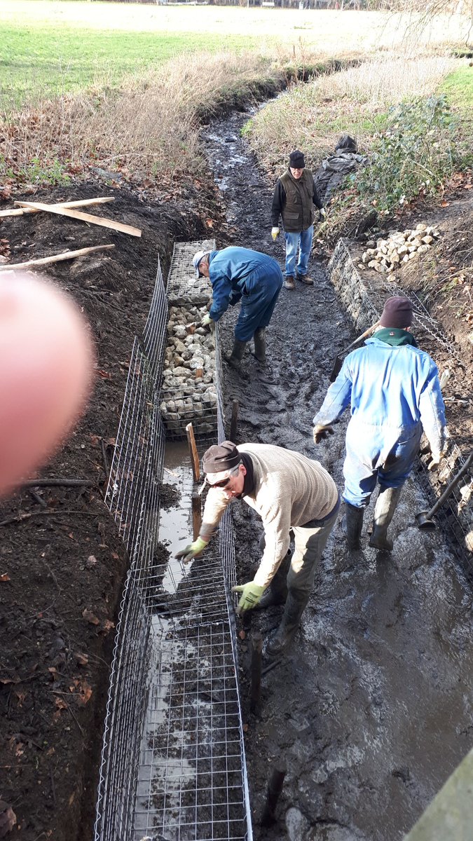 Good to see that work by <a href="/Thames21/">Thames21</a> on opening up the second river channel in Ladywell Fields has finally started! Thanks to <a href="/LewishamCouncil/">Lewisham Council</a> for pursuing it