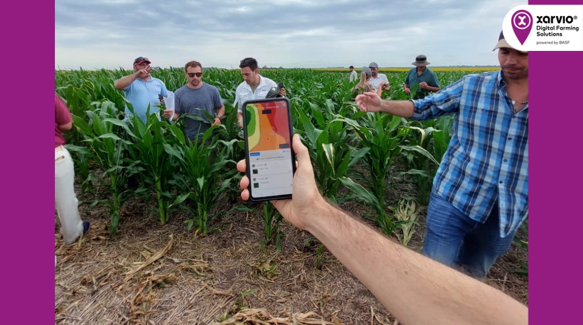 🌽 ¡Continuamos recorriendo ensayos de Oferta Conectada! ayer estuvimos en el Centro de Desarrollo Tecnologíco de Tandil y luego visitamos la chacra experimental en Miramar.

#XarvioDigitalFarmingSolutions #OfertaConectada #BASF #CDTTandil #AgriculturaDigital #agtech