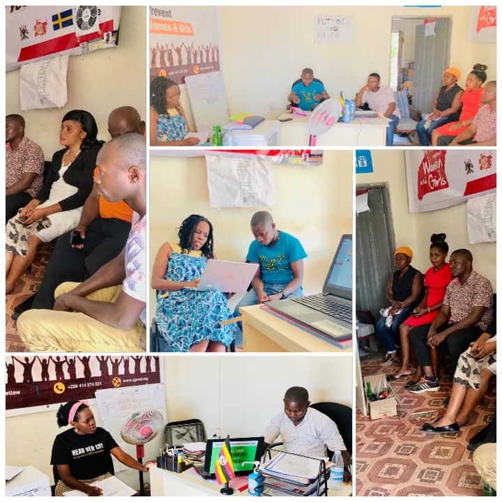 UGANET IN THE FIELD! 

Our team from our HQ visited our Bundibugyo Office today for a Learning & Assessment (M&E) activity. The team had discussions with the EVAWG officer and our community structures (CAs &CLs) on the UGANET & SASA tools and databases. 

1/
#UGANET4SocialJustice