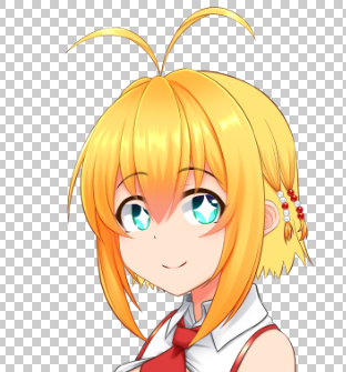 髪型バリエーション下塗りまで 