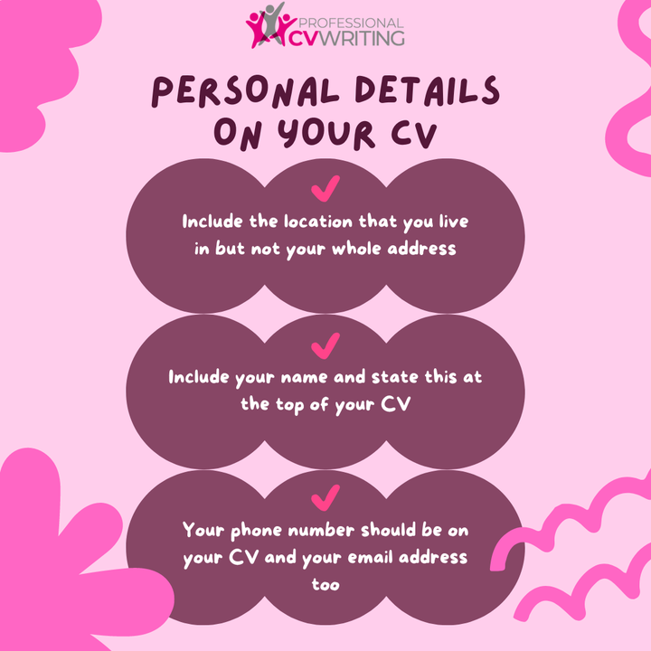 profcvwriting's tweet image. What Personal Details should you include on your CV? 📄🤔

#personaldetails #CV #PCVW #cvwriting #cvadvice #tips