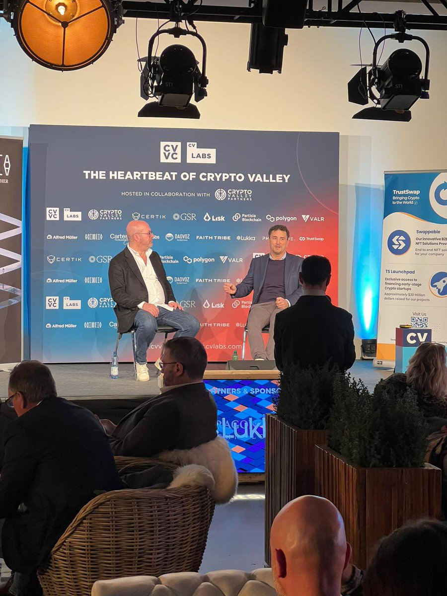 Some details on the future of $avax @avalancheavax from the man himself #avalanche  #BlockchainHubDavos