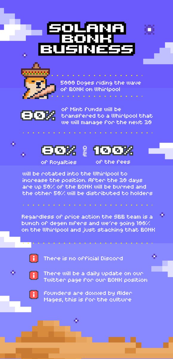 BonkeDAO's tweet photo. SBB is here for the Culture 🔥
A great pfp
A new use case for $BONK
Sharing knowledge in Defi 📖

SBB coming soon, get ready for the ride 🔥
@hey_wallet send 10000 $BONK to the first 2000 retweets https://t.co/QvO9wZxoBk