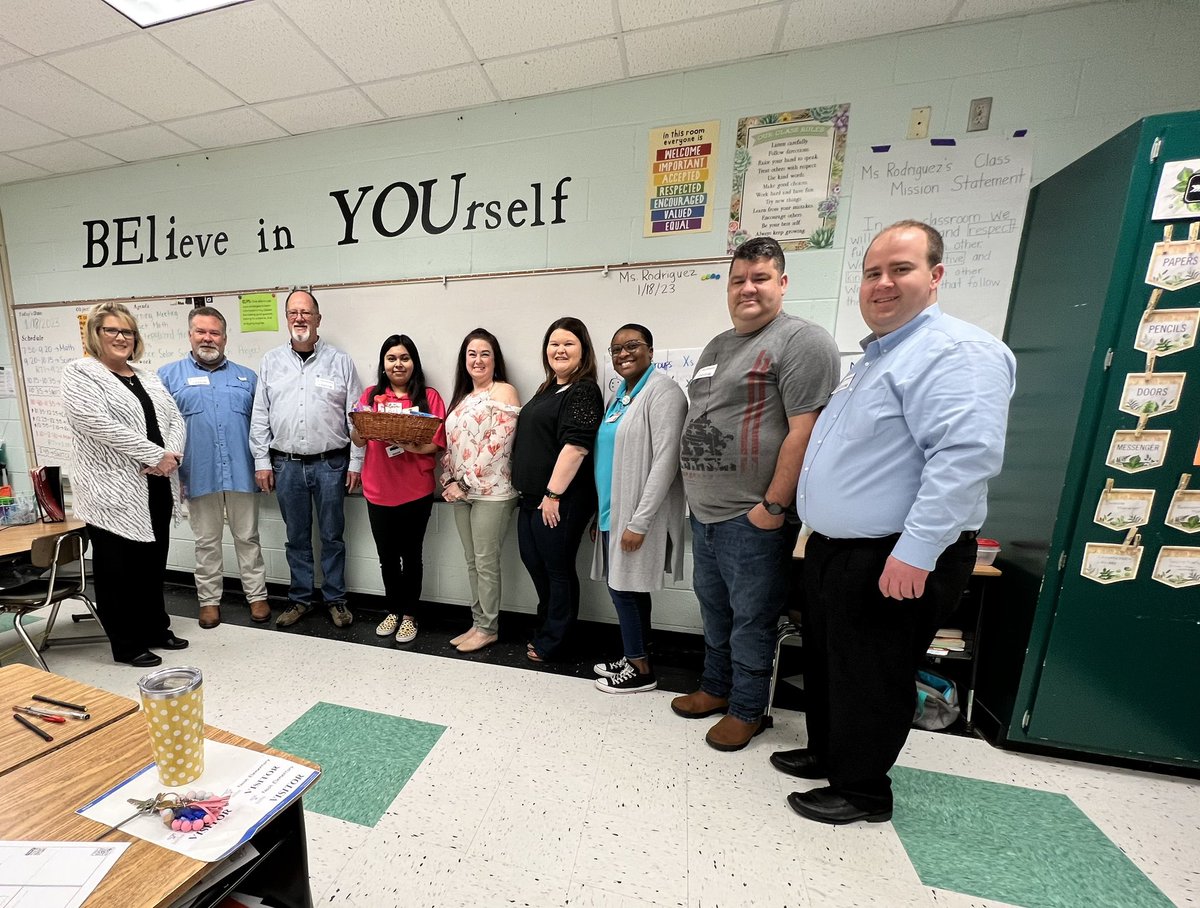 Please join us in congratulating third grade teacher, Ms. Castula Rodriguez, on being selected as Texarkana Sunrise Rotary’s teacher of the month! We are so proud of her and thankful for all she does to ensure student success!