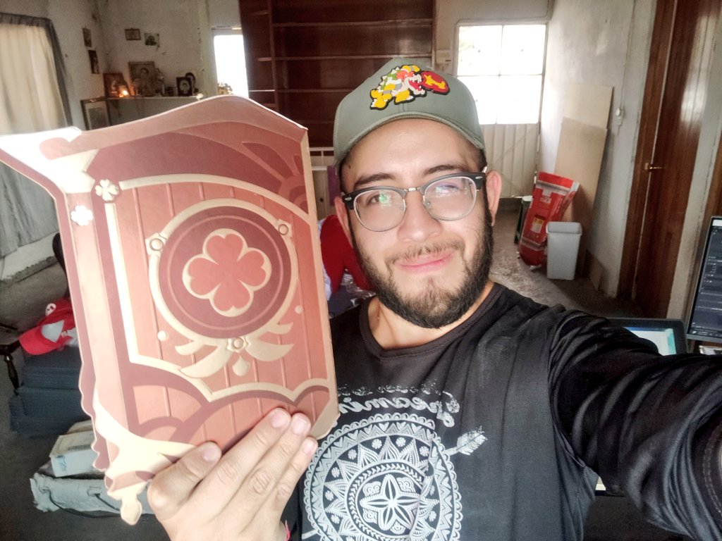 Rubyk_Marc's tweet photo. Así que al final resulté ser usuario de catalizador pyro (? Al fin llegaron y son hermosos! #GenshinImpact #RedmiAirDots3Pro me encantaron! https://t.co/anek9Nsm0N
