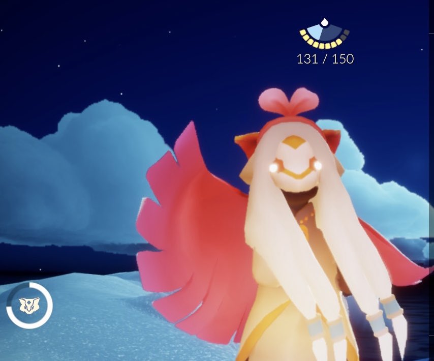 Switchではなかなか読み込めなくてあきらめそうになったけどー！#sky星を紡ぐ子どもたち　STARピンバッジあきらめないで連携さえできれば後は大丈夫なの！お父さんのiPhone貸してもらってニンテンドーアカウントでログイン！連携！後はSwitchでも大丈夫！