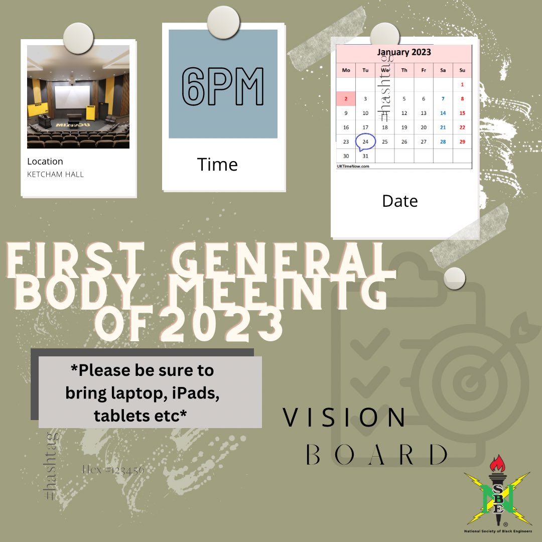 Pop out to our first general body meeting next Tuesday Jan 24th <a href="/6pm/">Follow us @Shop6pm!</a>! Let’s start this semester off right planning our year!