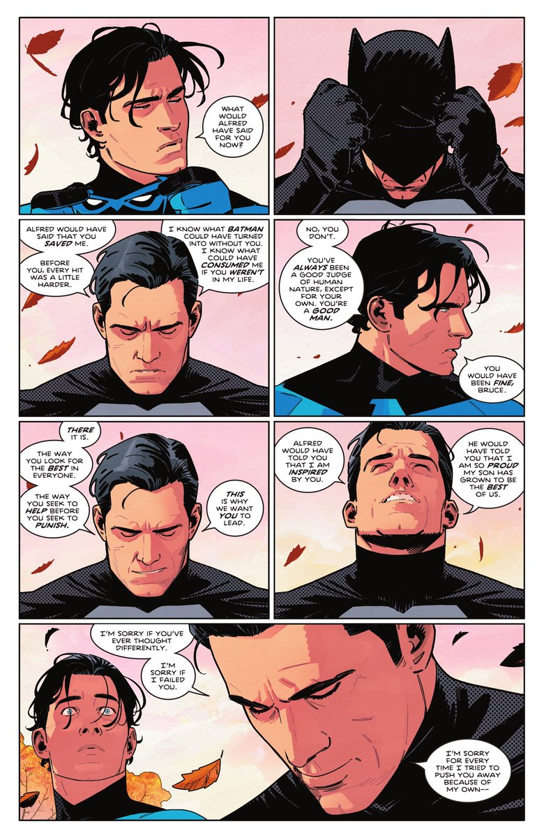 RajitDutta4's tweet photo. Father and Son #Batman #Nightwing 

#nightwing100 was wonderful 💙 https://t.co/HUEYgUc3BA
