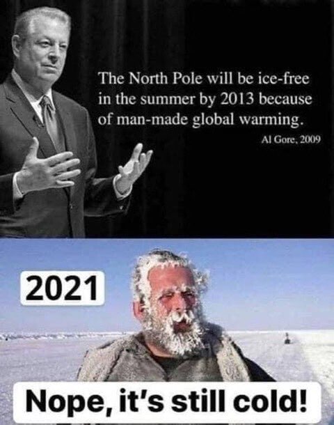 What another #climatealarmist fool
