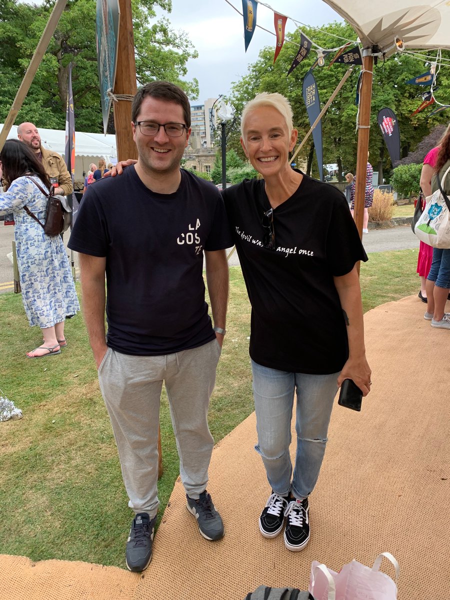 Very successful stop after work 😍

Cannot WAIT to sink into this brand new beaut - “The Drift” by <a href="/cjtudor/">C. J. Tudor</a> 

And a throwback to <a href="/HarrogateFest/">Harrogate Festivals</a> in the summer for good measure!

Let’s begin…

#books