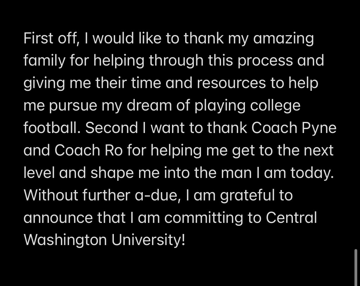 Go Cats‼️ @fbCoachRo <a href="/UniontitanFB/">Titan Football</a> <a href="/CoachFisk/">Chris Fisk</a> <a href="/CWUFB/">CWU Football</a> <a href="/CoachPyne67/">Steve Pyne</a>