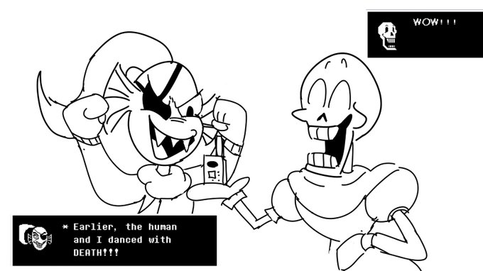 Papyrus wants to meet Death •.• (1/2)
#undertale #papyrus #undyne 