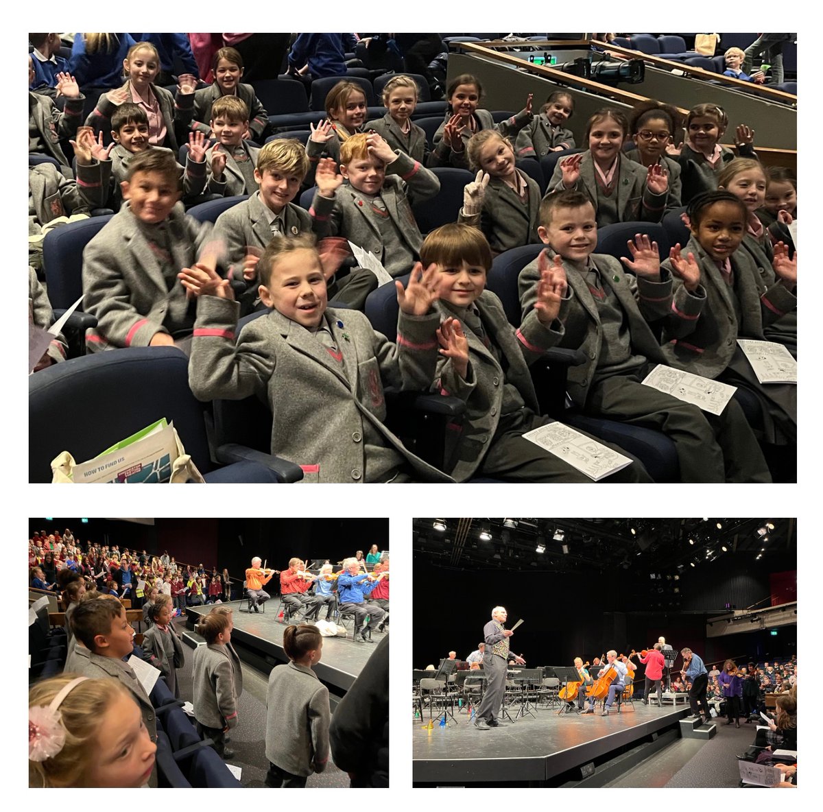 WHP_Music's tweet photo. Today, our Year 3 pupil’s attended the Southern Pro Musica Children's Concert at Chichester Festival Hall. The programme included music from Holst to Tchaikovsky, providing  the perfect introduction to orchestral music. @WHP_Music @WestHillPark https://t.co/utpQAfjjOa
