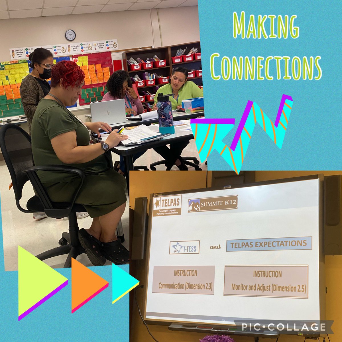 jrharris166's tweet photo. 🔗Making connections between our ELD data, TELPAS Expectations, and the TTESS Rubric. 🎮#LevelUpToMastery @HISDMultiPrgms https://t.co/2qEpL89nHV
