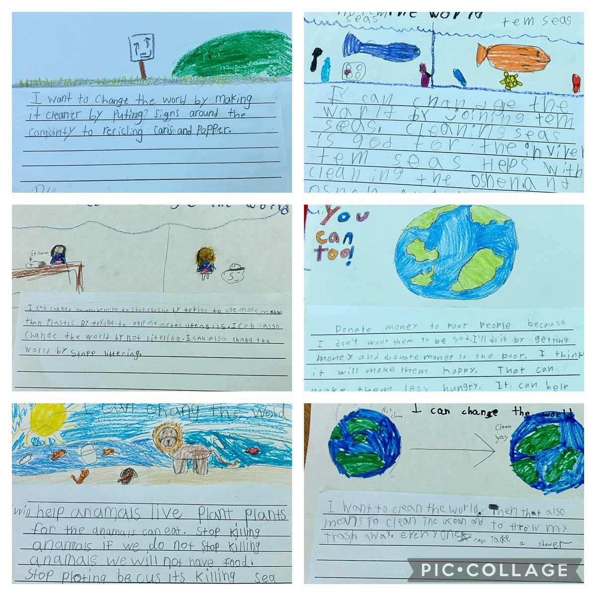 Meeting with our 5th grade buddies is so much fun!  Writing with our buddies is even more fun! What can you do to change the world? <a href="/centreridgees/">Centre Ridge Rams</a> <a href="/djfonseth/">Dara Fonseth</a>