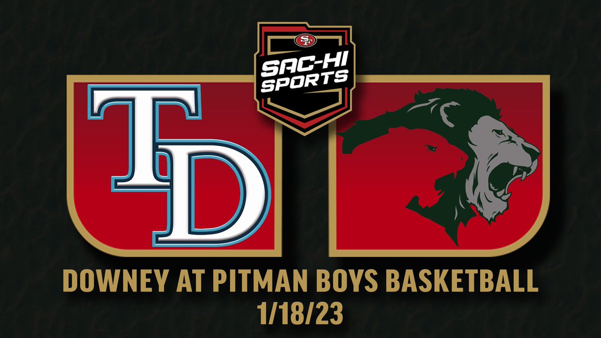 Nick Pecoraro (@premierprepsnmp) on Twitter photo TONIGHT!! It's goin' down in the 2⃣0⃣9⃣ in a HUGE 1st-place battle between Downey & Pitman! <a href="/49ersSacHi/">49ers Sac-Hi Sports</a> is all over it! See you out there!
<a href="/209Hoops/">209Hoops</a> <a href="/NewsCCAL/">CCAL News</a> <a href="/MitchellAEvans/">Mitch Evans</a> <a href="/Pitmannationbb/">Official Pitman Boy’s Basketball CA</a> <a href="/PitmanHighAD/">Pitman Athletics</a> <a href="/Quade1095/">Quinton Hamilton</a> TONIGHT!! It's goin' down in the 2⃣0⃣9⃣ in a HUGE 1st-place battle between Downey & Pitman! <a href="/49ersSacHi/">49ers Sac-Hi Sports</a> is all over it! See you out there!
<a href="/209Hoops/">209Hoops</a> <a href="/NewsCCAL/">CCAL News</a> <a href="/MitchellAEvans/">Mitch Evans</a> <a href="/Pitmannationbb/">Official Pitman Boy’s Basketball CA</a> <a href="/PitmanHighAD/">Pitman Athletics</a> <a href="/Quade1095/">Quinton Hamilton</a>