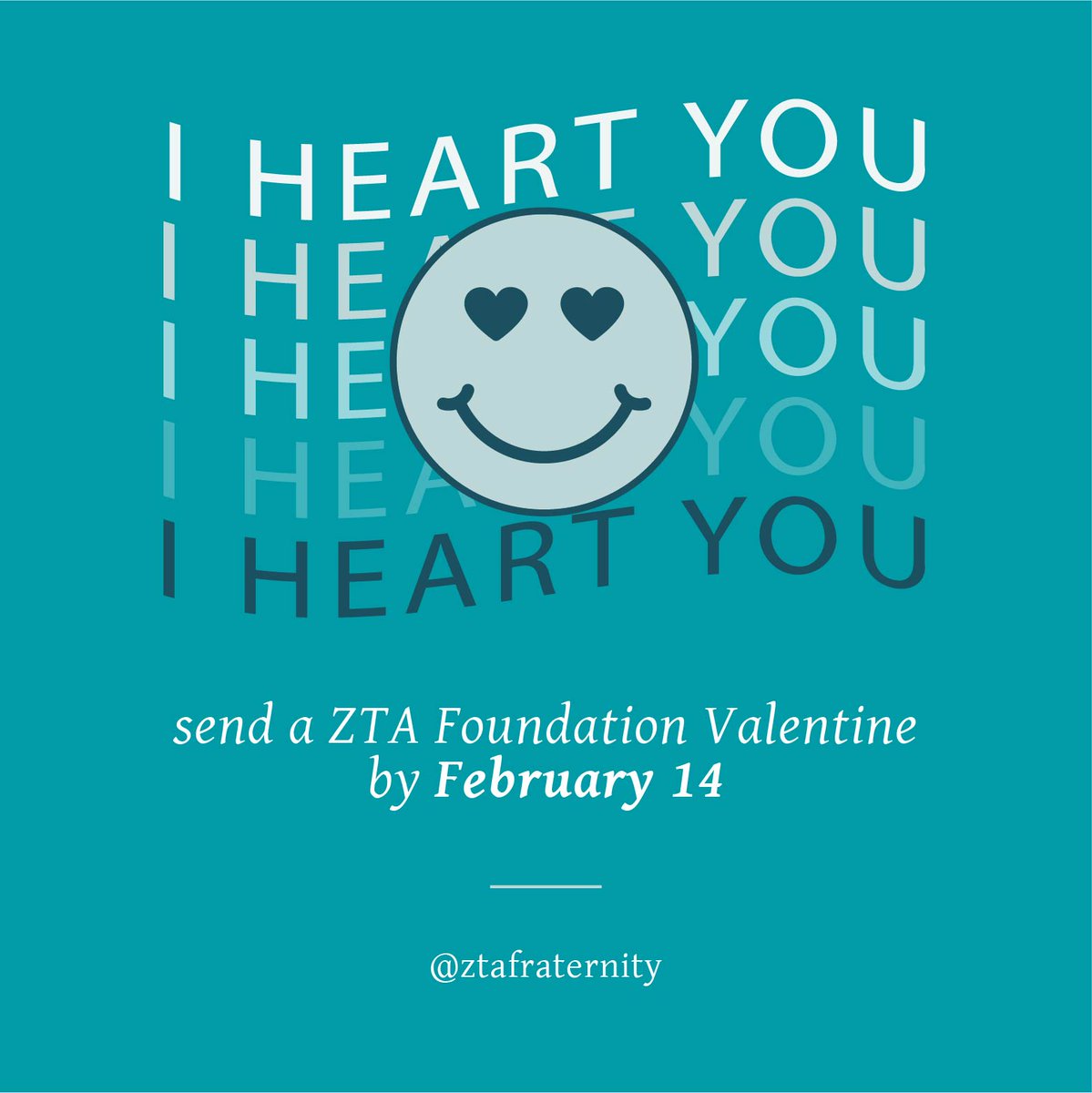 Roses are red,
ZTA violets are white,
Send love to a Zeta
To make her Galentine’s bright!

Send your favorite Zeta a valentine from the ZTA Foundation! Your donation will show her how much you love her and ZTA!

Order yours here: bit.ly/ZetaLove23