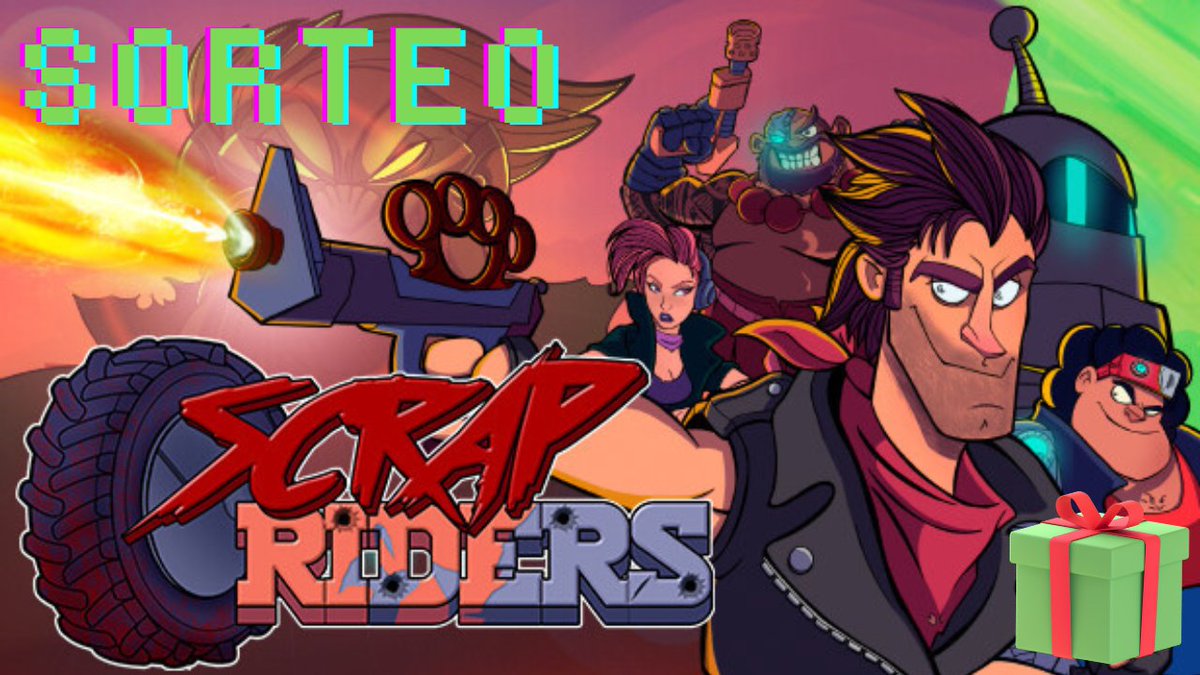 Estamos sorteando un juego por día que a su vez viciamos en vivo, ESPECIAL 3K💕 
Los espero! 
twitch.tv/vols_lol
Vamos con #ScrapRiders de <a href="/GamesForTutti/">Scrap Riders - OUT NOW - PC-SWITCH</a> que nos trae una propuesta interesantisima!
Follow + Retweet y estas participando!🎁
#indiegame #indiedev #twitchstreamer